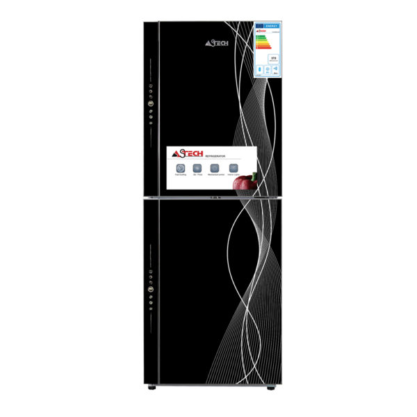 Réfrigérateur ASTECH FC387BLK-VE combiné 4T GM nior