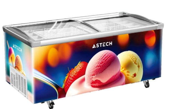 Congélateur Horizontal Vitrine Astech FH-1200SC-AA 1012L