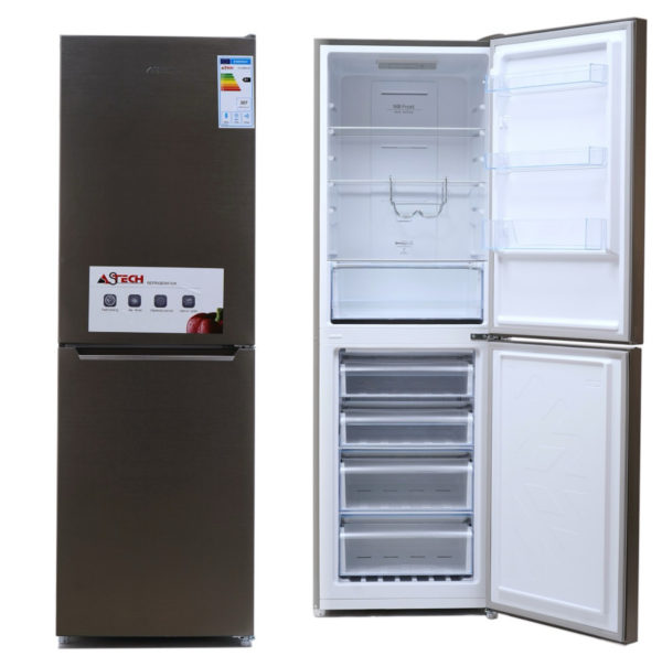 Réfrigérateur ASTECH FC370INO-OG combiné 4T no frost inox