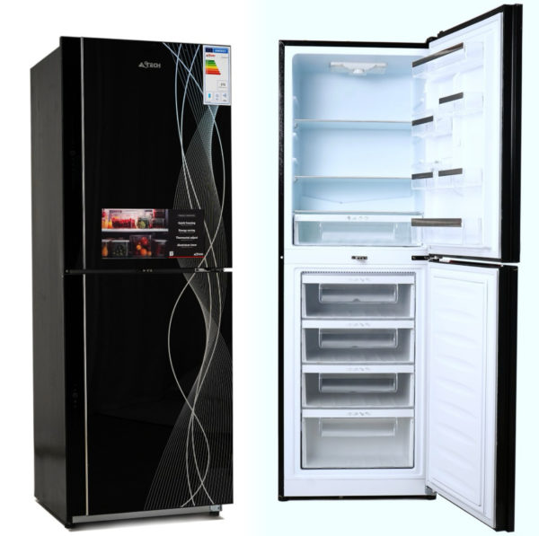 Réfrigarateur ASTECH FC387BLK-VE Combiné 4 Tiroirs